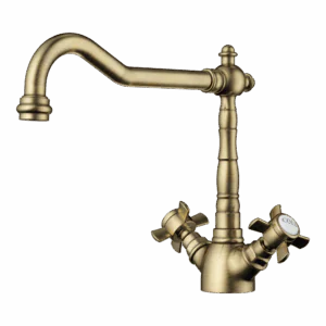 Смеситель для кухни Omoikiri Tokigawa - античная латунь