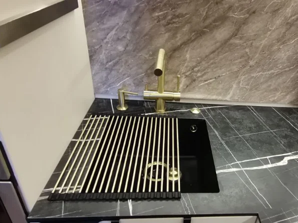 Дозатор Omoikiri OM-02 - светлое золото