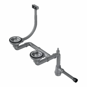 Арматура для мойки Omoikiri WK-1.5-S - нержавеющая сталь