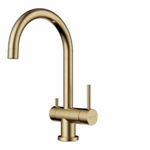 Смеситель для кухни Omoikiri Yamada - античная латунь