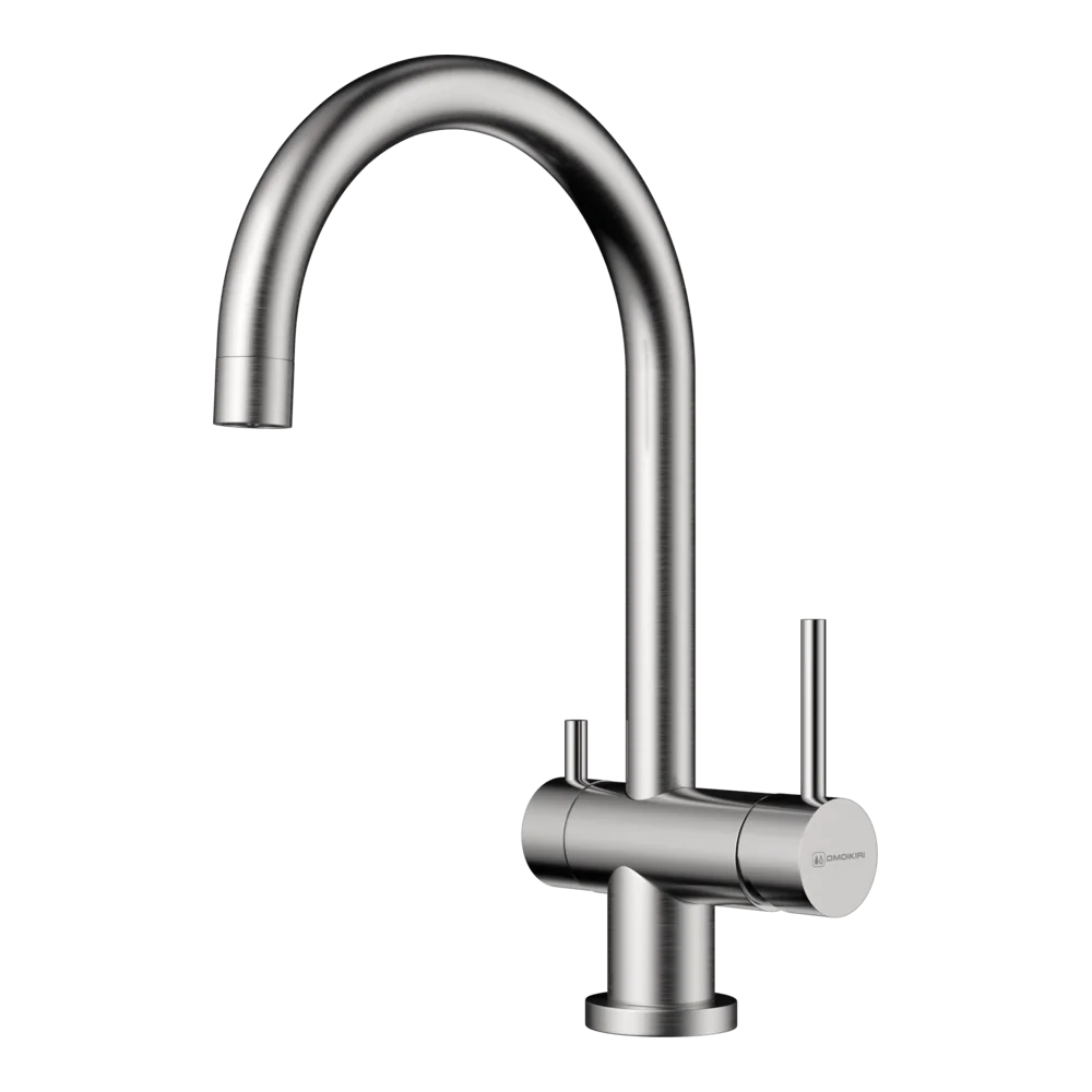 Смеситель для кухни Omoikiri Yamada — нерж. сталь
